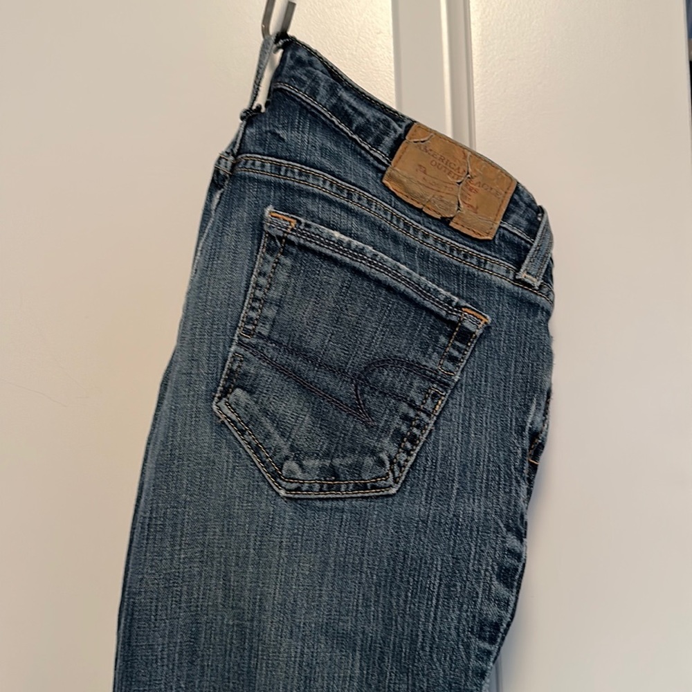 American eagle size 4 straight leg jeans